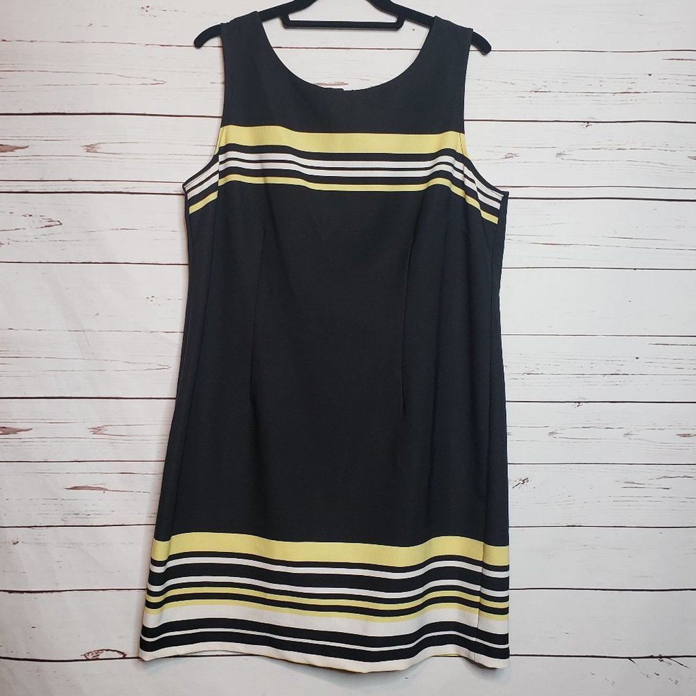 Maya Brooke Sleeveless Plus Size Career Dress